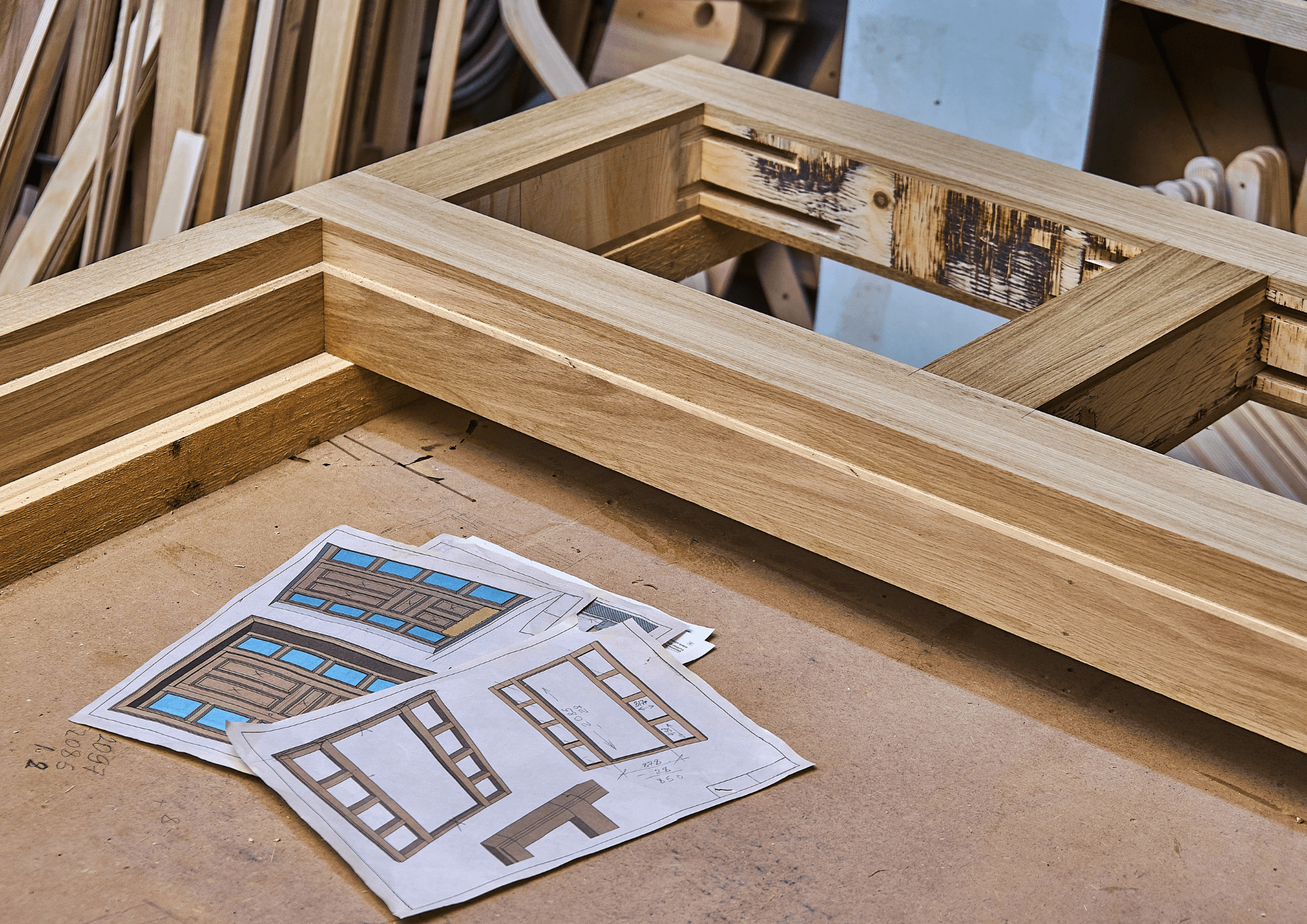 Custom door shops producing wood, fiberglass and steel doors — the manufacturers SLAB is built for.